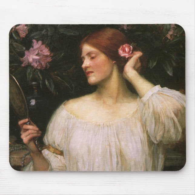 Mousepad Vanity por John William Waterhouse (Frente)