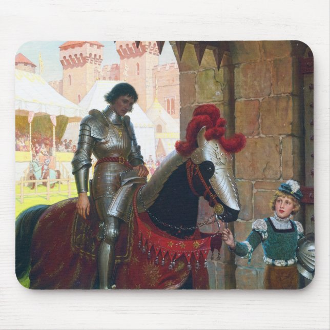 Mousepad Vanquished, by Edmund Blair Leighton (Frente)