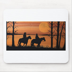 Mousepad Vaqueiras e cavalos