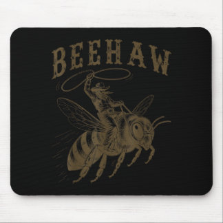 Mousepad Vaqueiro Beehaw Ocidental Pun Humorístico Apiculto