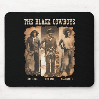 Mousepad Vaqueiro Negro Rodeio Western Melanina História Ne