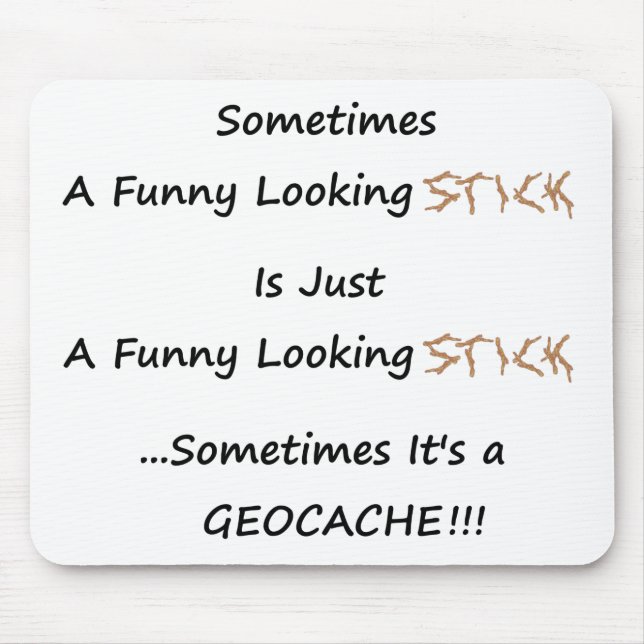 Mousepad Vara ou Geocache (Frente)