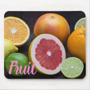Mousepad Variação da laranja, limão, mandarina,