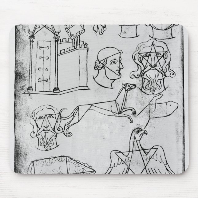 Mousepad Vários desenhos da Senhora Franco 19093 fol.18v (Frente)