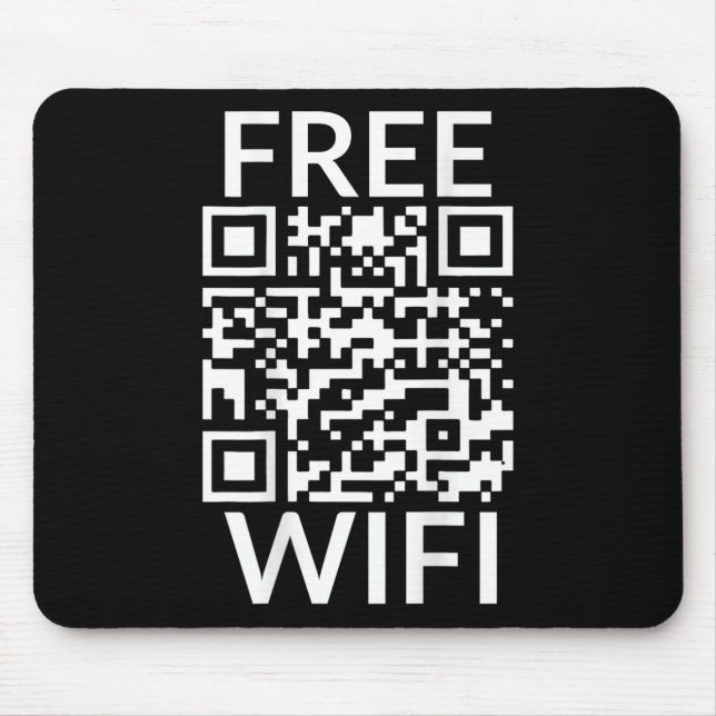 Mousepad Varredura Engraçada Wifi Grátis Trump Dançando Peg (Frente)