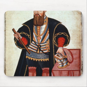 Mousepad Vasco da Gama, ilustração