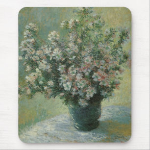 Mousepad Vase das Flores por Claude Monet