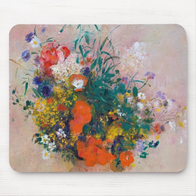 Mousepad Vase das Flores, Redon (Frente)
