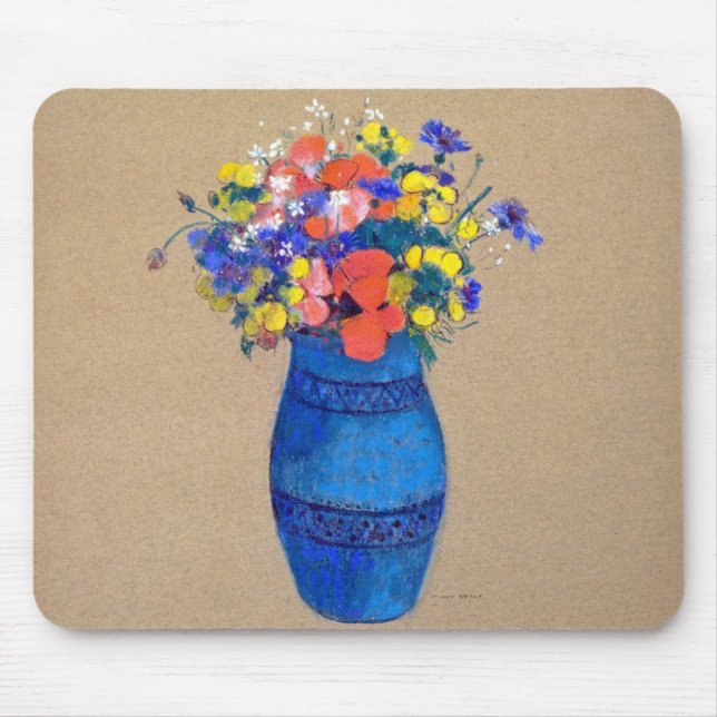 Mousepad Vase das Flores, Redon (Frente)