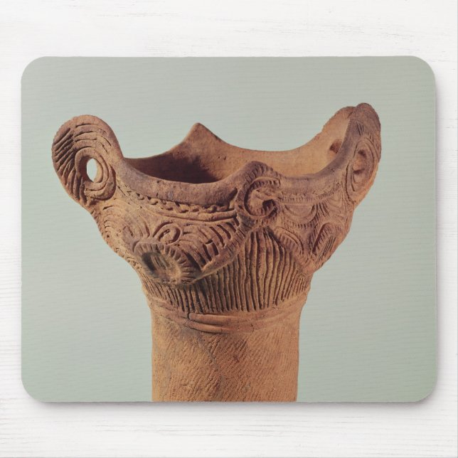 Mousepad Vaso de Jomon da província de Kanto (Frente)
