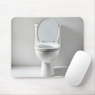 Mousepad Vaso Sanitário Limpo Branco