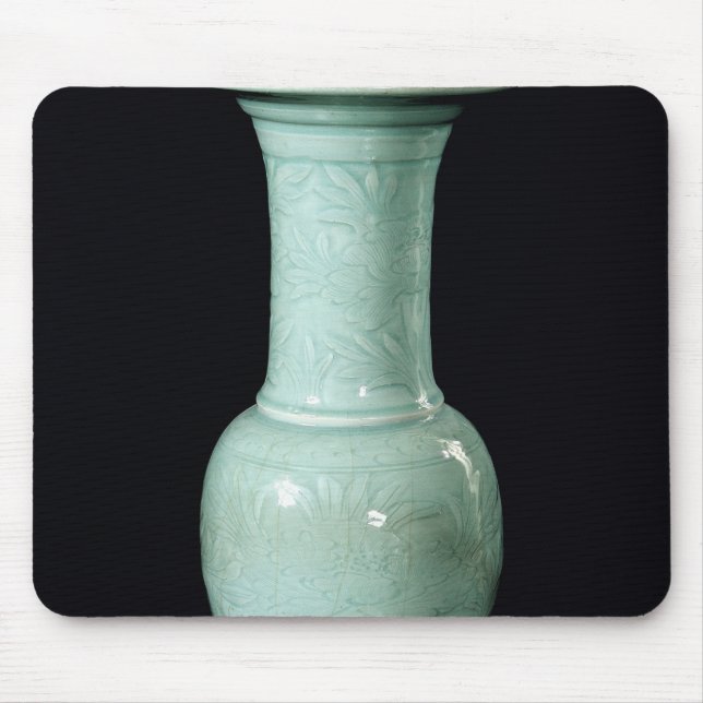 Mousepad Vaso vitrificado Celadon, dinastia de Yuan (Frente)