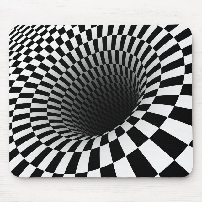 Mousepad VASTA Ilusão Óptica VORTEX VERIFICADA (Frente)