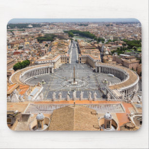 Mousepad Vaticano, Itália: Rua, a vista aérea de Peter Sq