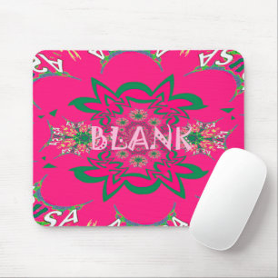Mousepad Vazio Bebê Vívido Pano-Cor-de-rosa, Forma Forma, M