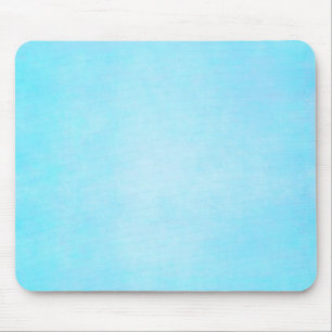 Mousepad Vazio claro azul do modelo da aguarela da cerceta