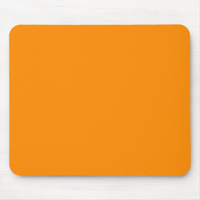 Mousepad Vazio Modelo personalizado cor de laranja puro e b (Frente)
