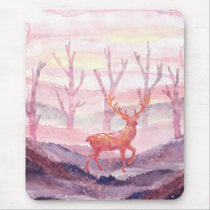 Mousepad Veado na floresta