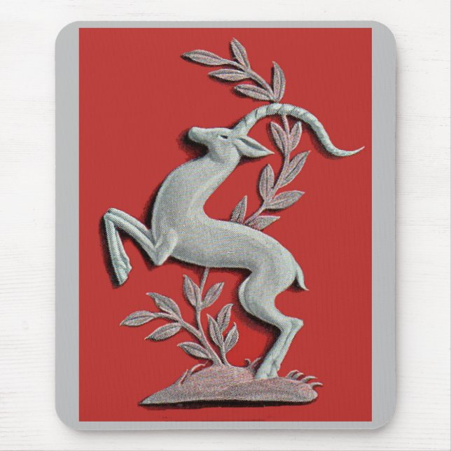 Mousepad veado prateado (Frente)