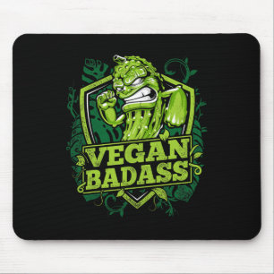 Mousepad Vegan Má Malhação de Pepino - Besta de Construção