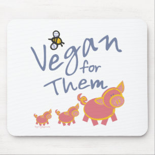 Mousepad Vegan para Animais