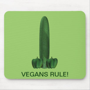 Mousepad Vegans Rule!