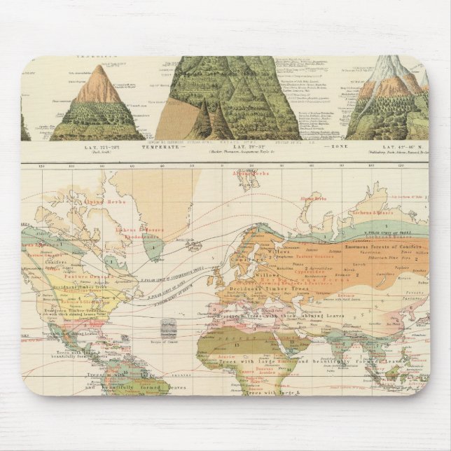 Mousepad Vegetação de distribuição (Frente)