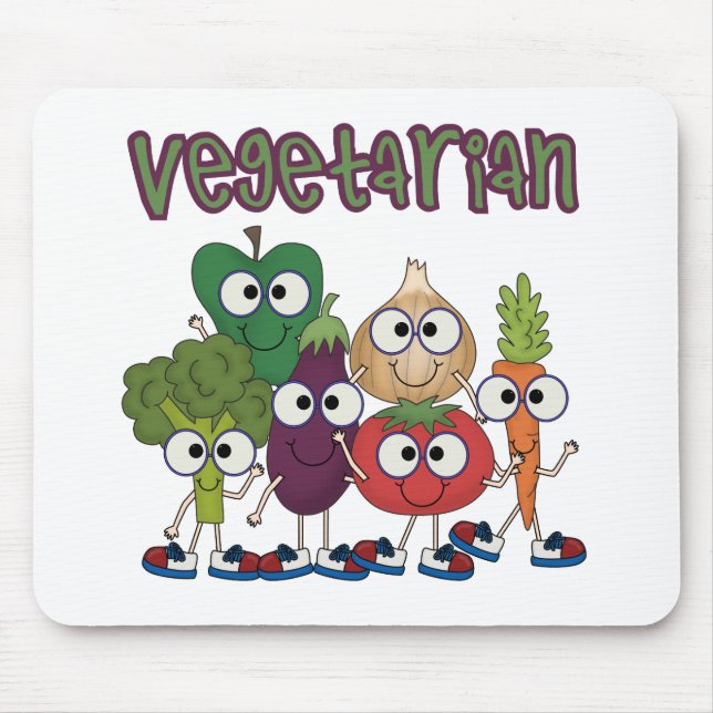 Mousepad Vegetariana (Frente)