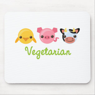 Mousepad Vegetariano