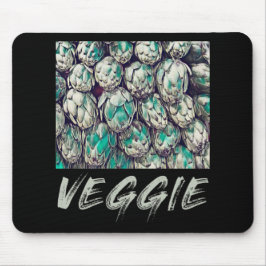 Mousepad Veggie Vintage - Presente Vegetariano