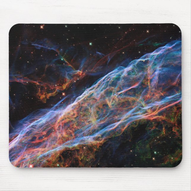 Mousepad Veil Nebula Supernova Mantém Telescópio Hubble (Frente)