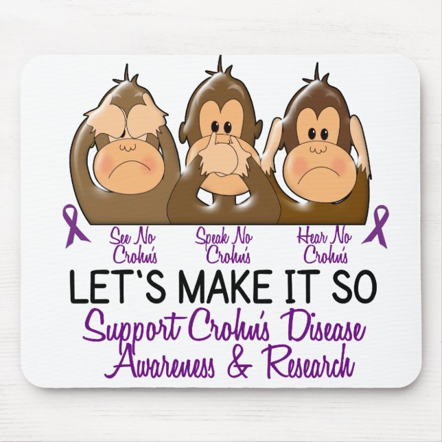 Mousepad Veja que para falar não ouça nenhuma doença 2 de (Frente)