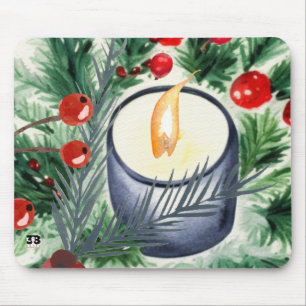 Mousepad Vela de Natal