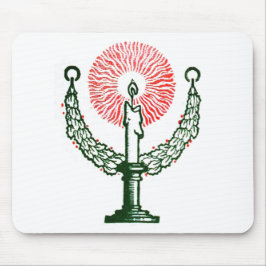Mousepad Vela de Natal Tradicional