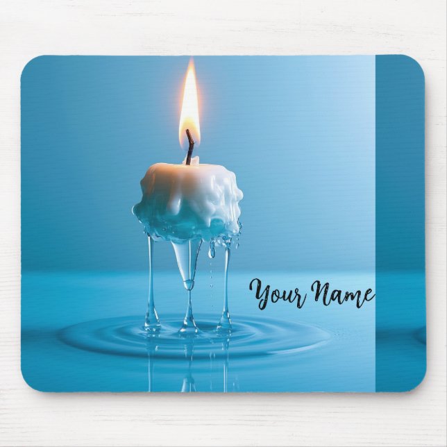 Mousepad Vela Flutuante Elegante (Frente)