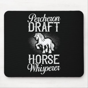 Mousepad Vela-guia-de-cavalo Percheron Draft Horse