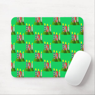 Mousepad Velas de Natal