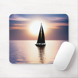 Mousepad veleiro ao sol