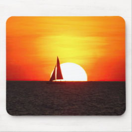 Mousepad veleiro ao sol