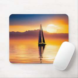 Mousepad veleiro ao sol