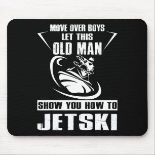 Mousepad Velho Como Jetski Legal Funny Jet-ski Jet Skiin
