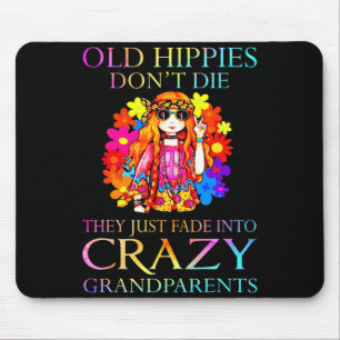 Mousepad Velhos Hipes Não Morrem Eles Só Desvanecem em Avô