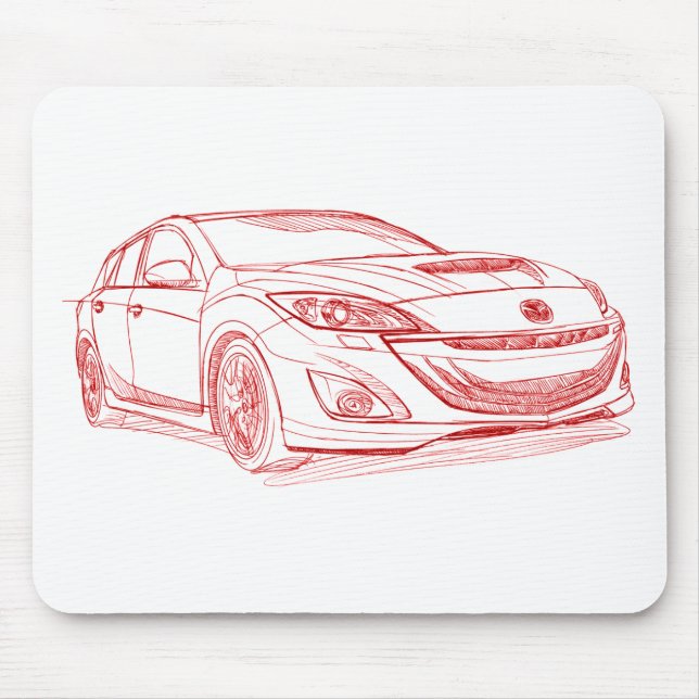 Mousepad Velocidade 3 2010 de Maz (Frente)