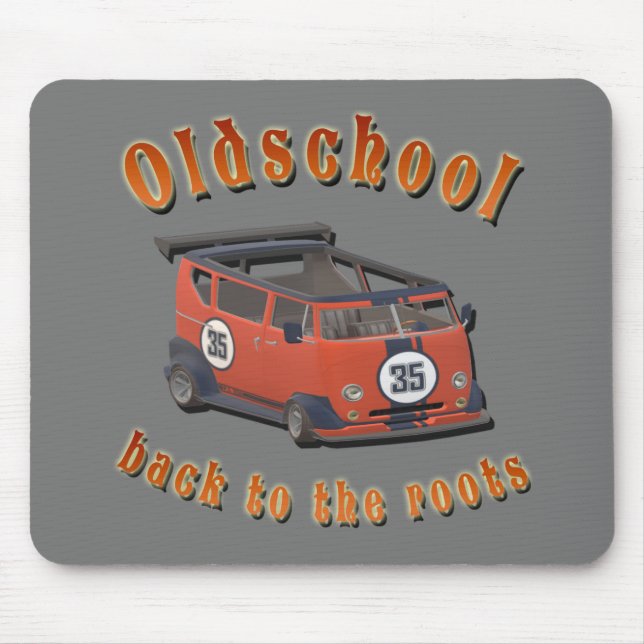 Mousepad Velocidade da velha escola - ​ de volta às raízes! (Frente)