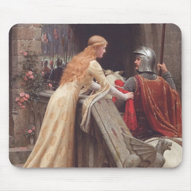 Mousepad Velocidade do deus! [Edmund Blair Leighton] (Frente)