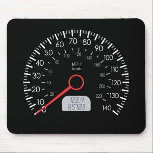 MOUSEPAD VELOCÍMETRO DO CARRO