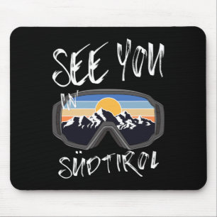 Mousepad Vemo-Nos Em Südtirol A Caminhar Na Itália Férias D