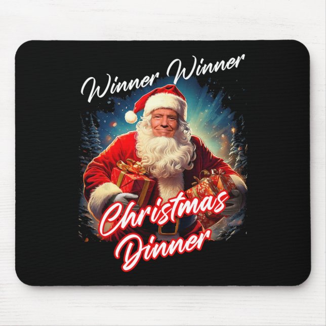 Mousepad Vencedor do Janto de Natal - Presidente Trump S (Frente)