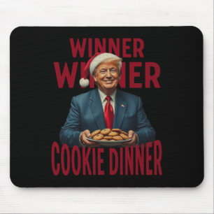 Mousepad Vencedor Janto Cookie Funny Trump 2024 47th