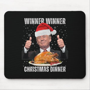 Mousepad Vencedor vencedor Janta Humor Engraçado Trump X